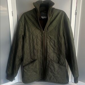 Barbour Olive Quilted Jacket